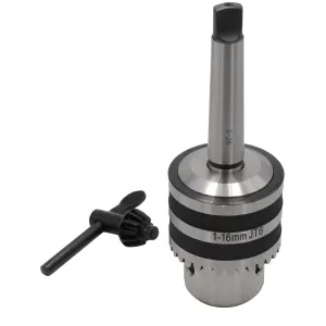 1-16mm Key Drill Chuck includes JT6 MT2 Arbor