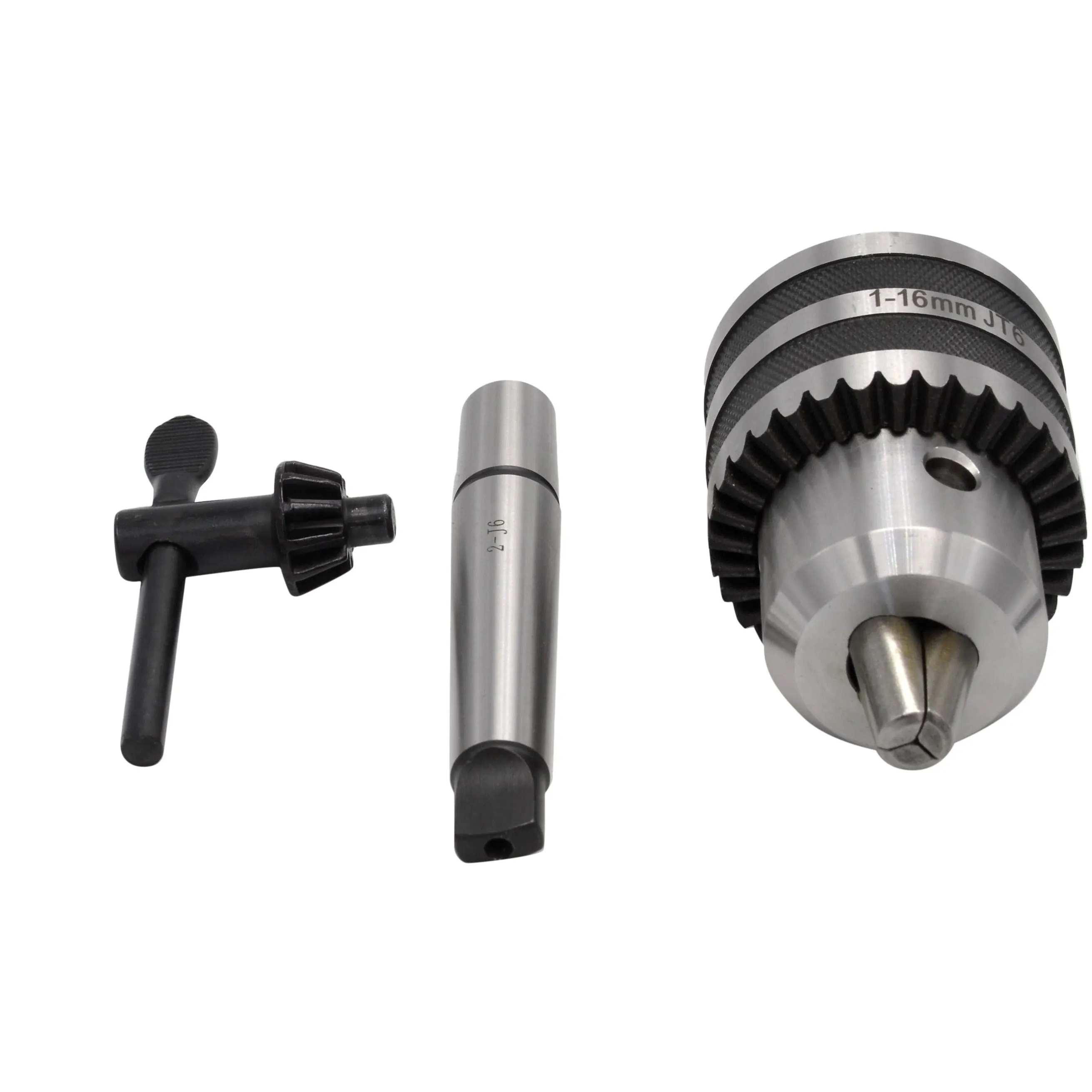 1-16mm Key Drill Chuck includes JT6 MT2 Arbor