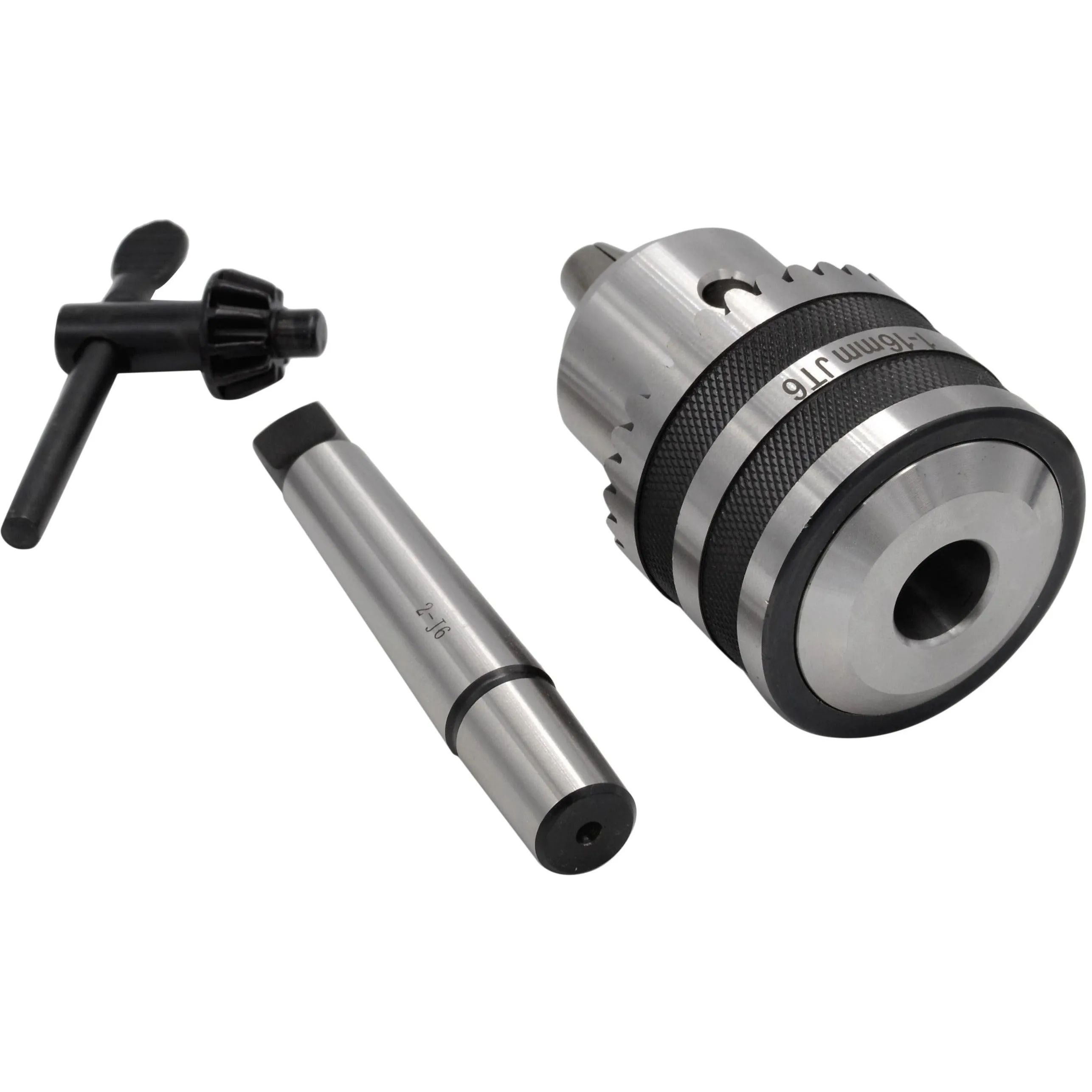 1-16mm Key Drill Chuck includes JT6 MT2 Arbor