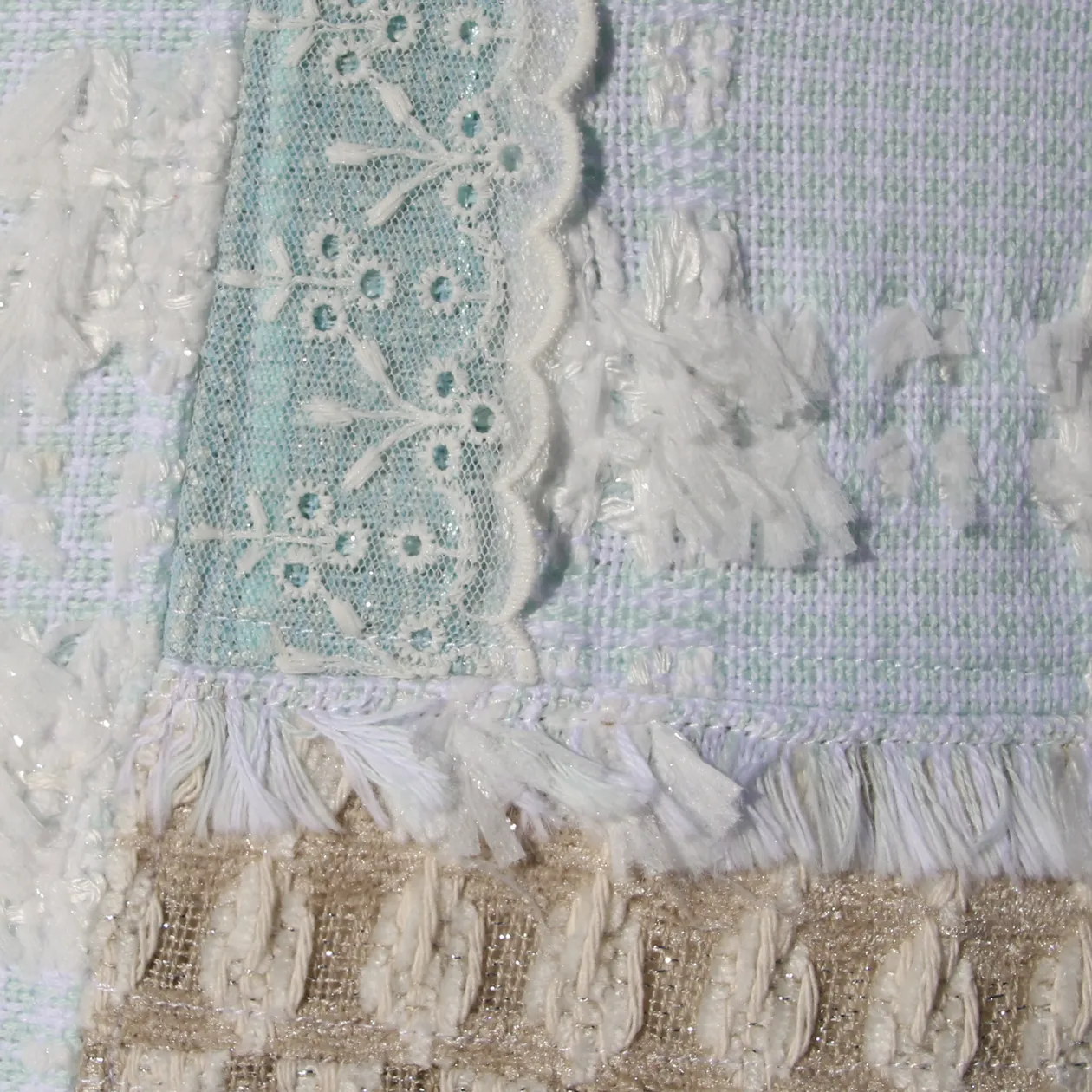 1/1 Beachfront Living Patchwork Pillowcase
