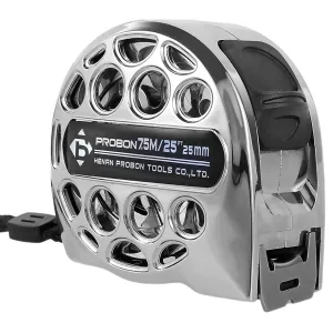 25FT Tape Measure Stainless Steel Measuring Tape Double-Sided Scale Retractable