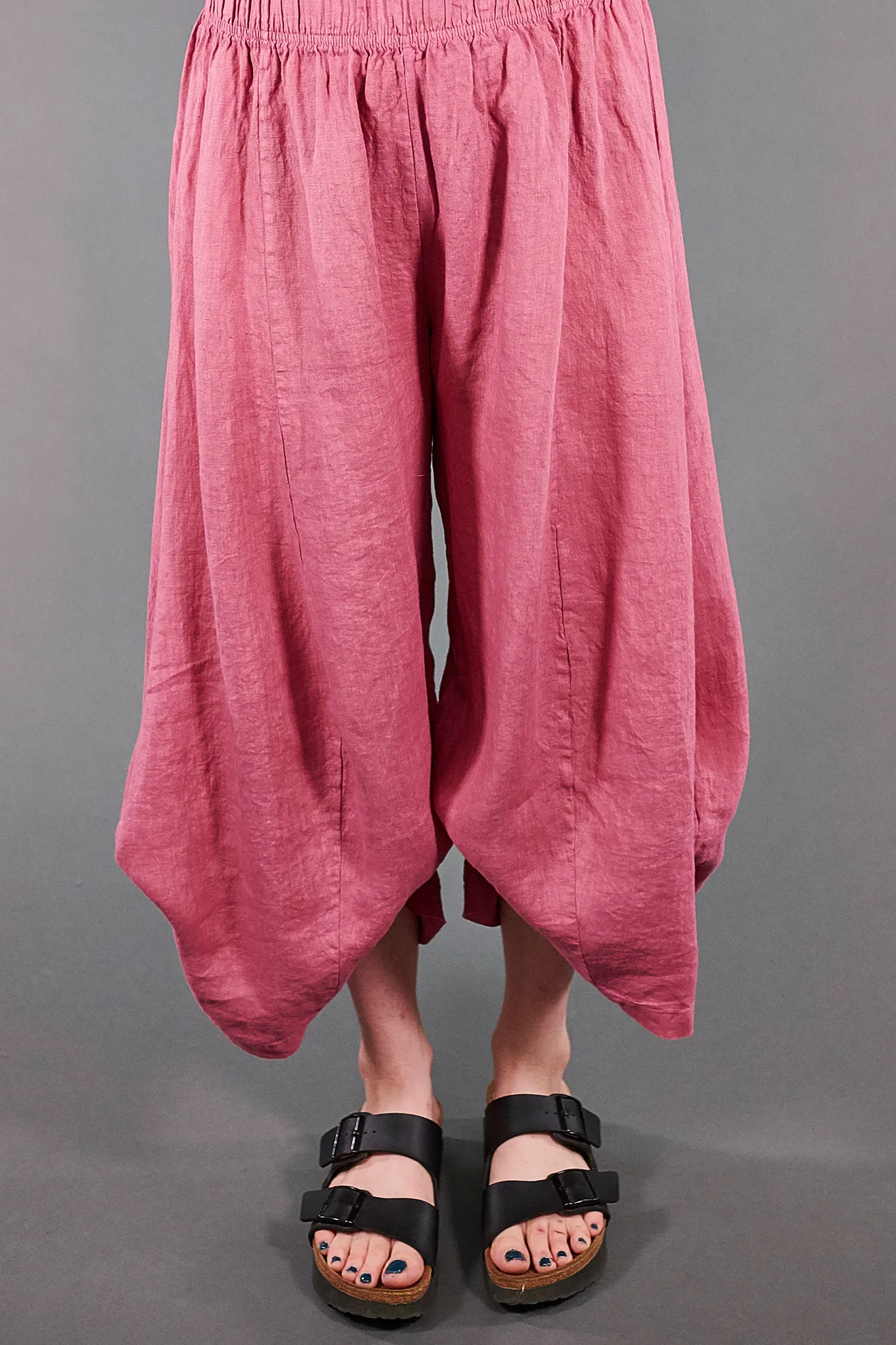 3296 Crop Linen Billow-Bloom-U
