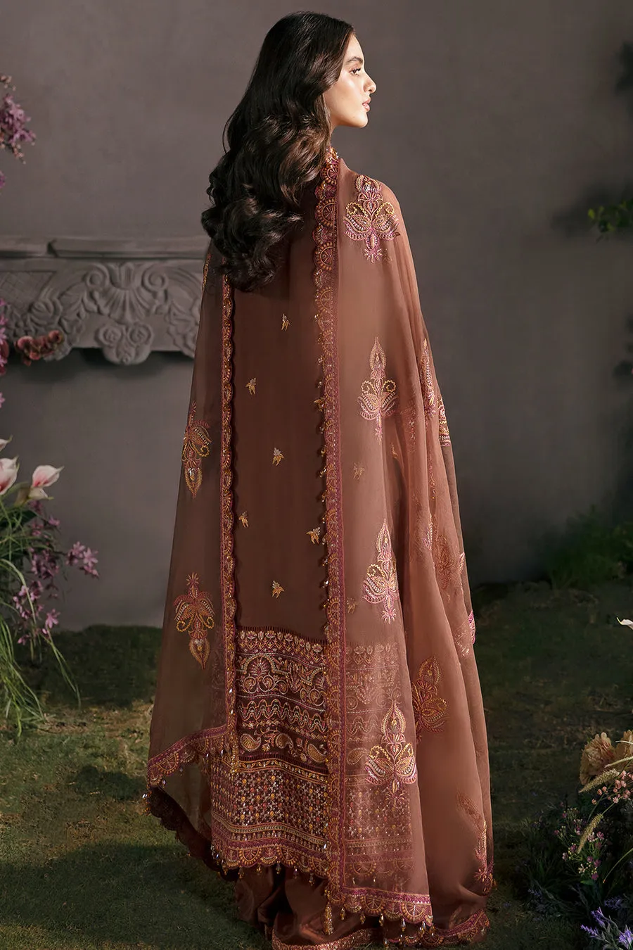 AFROZEH | LA FUCHSIA LUXURY FORMALS | MAHOGANY