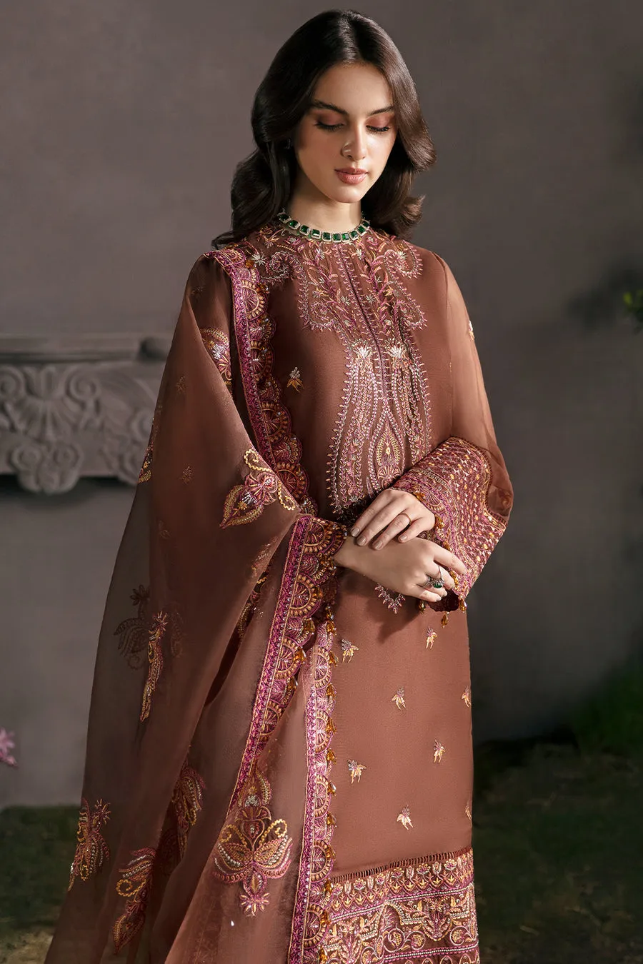 AFROZEH | LA FUCHSIA LUXURY FORMALS | MAHOGANY