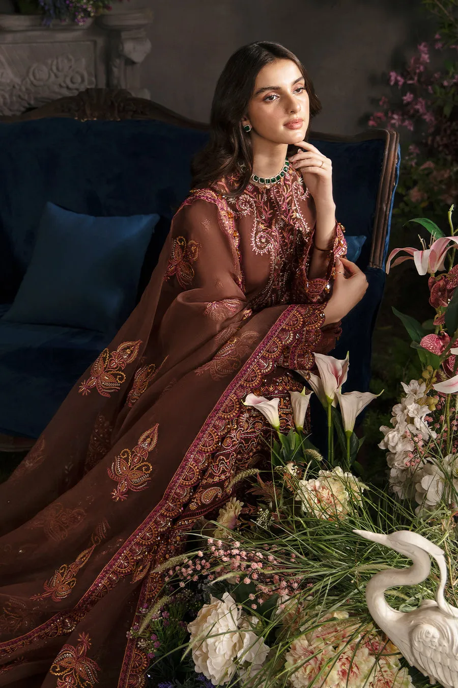 AFROZEH | LA FUCHSIA LUXURY FORMALS | MAHOGANY