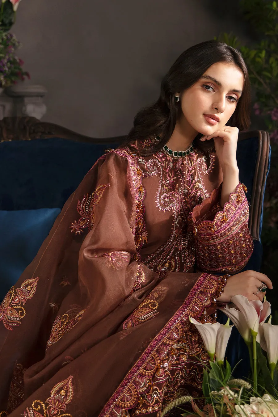 AFROZEH | LA FUCHSIA LUXURY FORMALS | MAHOGANY