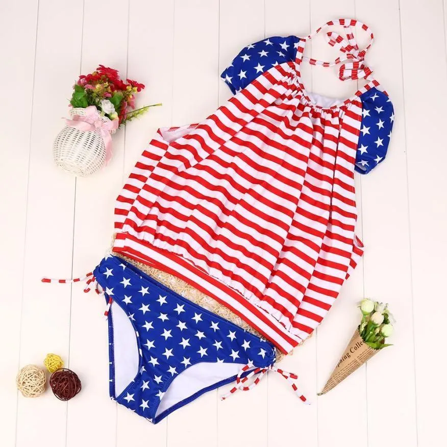 Alayna Stripes and Stars Swimsuit