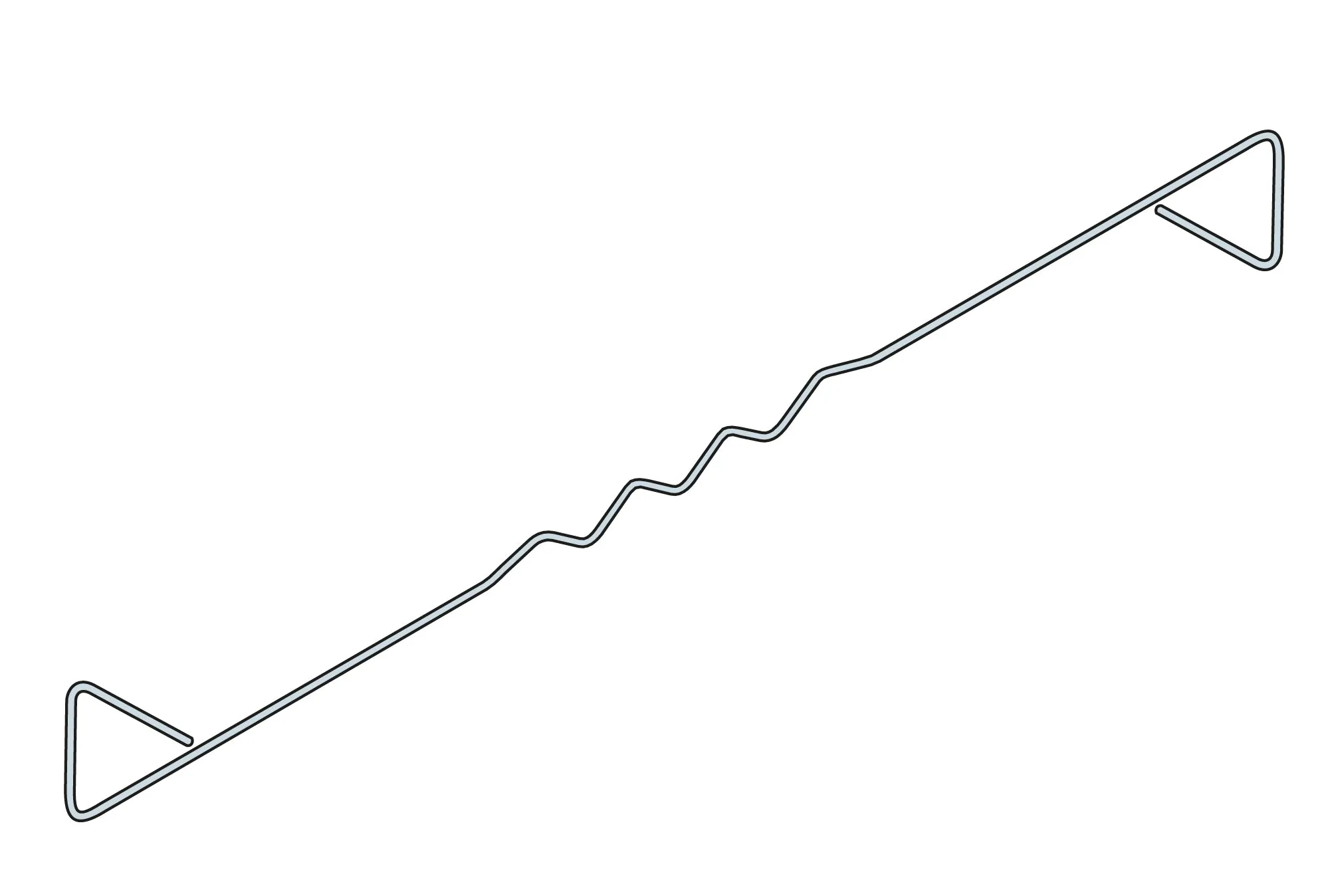 Ancon Cavity Wall Tie HRT4 275mm Long (Qty 250)