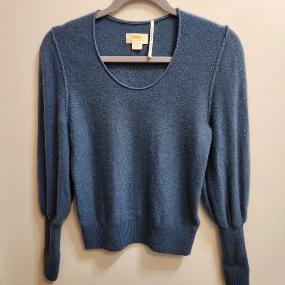 Anthropologie Maeve Bedford Cashmere Sweater Size XS