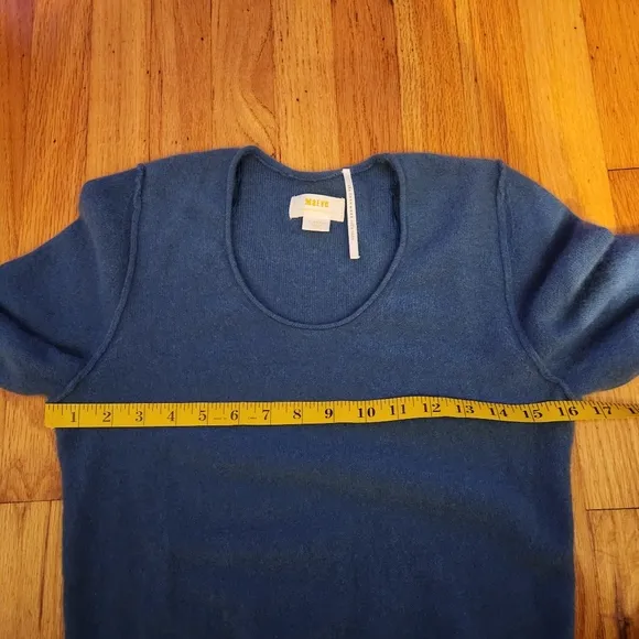 Anthropologie Maeve Bedford Cashmere Sweater Size XS