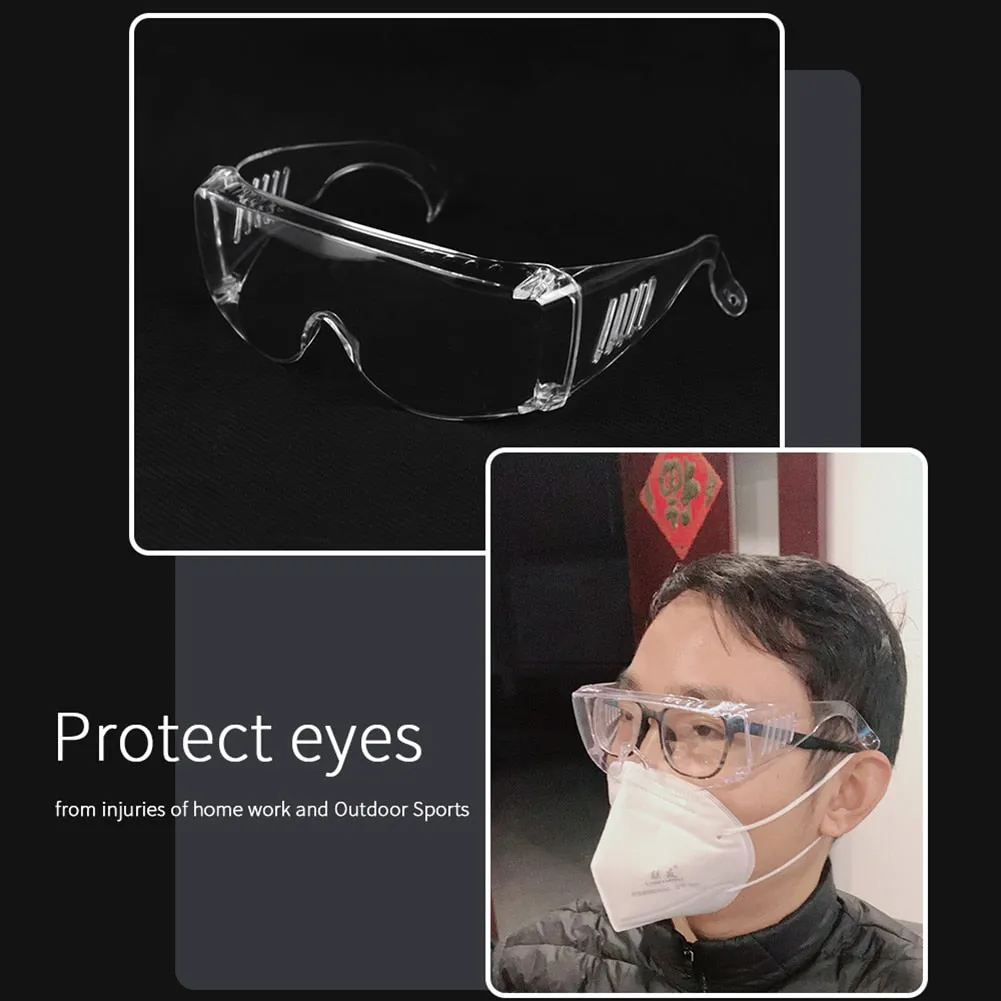 Anti Virus Goggles Anti Fog Dust Proof Eye Protection- 1 pair