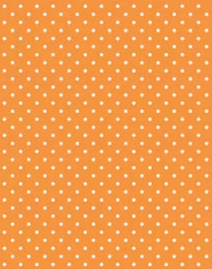 a|s cardstock - petite polka dot orange