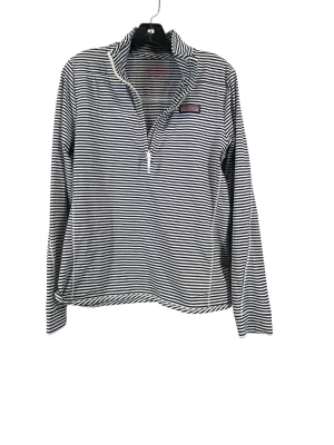 Athletic Top Long Sleeve Collar By Vineyard Vines In Striped Pattern, Size: S
