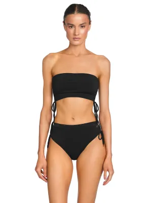 Aubrey Bandeau-Aubrey High Waist Bikini ::RET