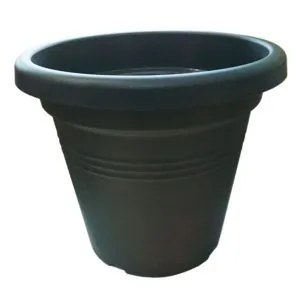 BABA TP-260 Zen Grey Plastic Pot (26cmØ x 22cmH)