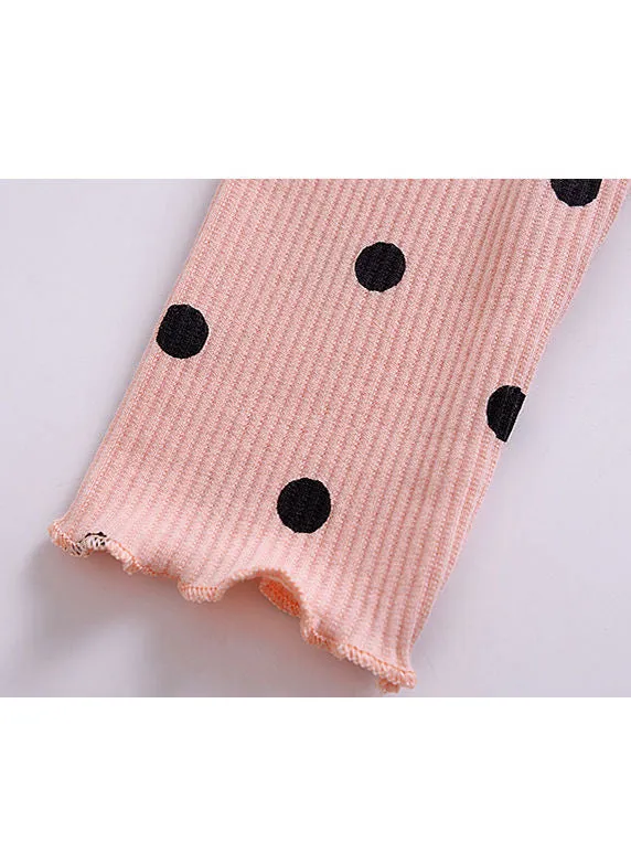 Baby Toddler Girl Dots Leggings Autumn -2 Pack