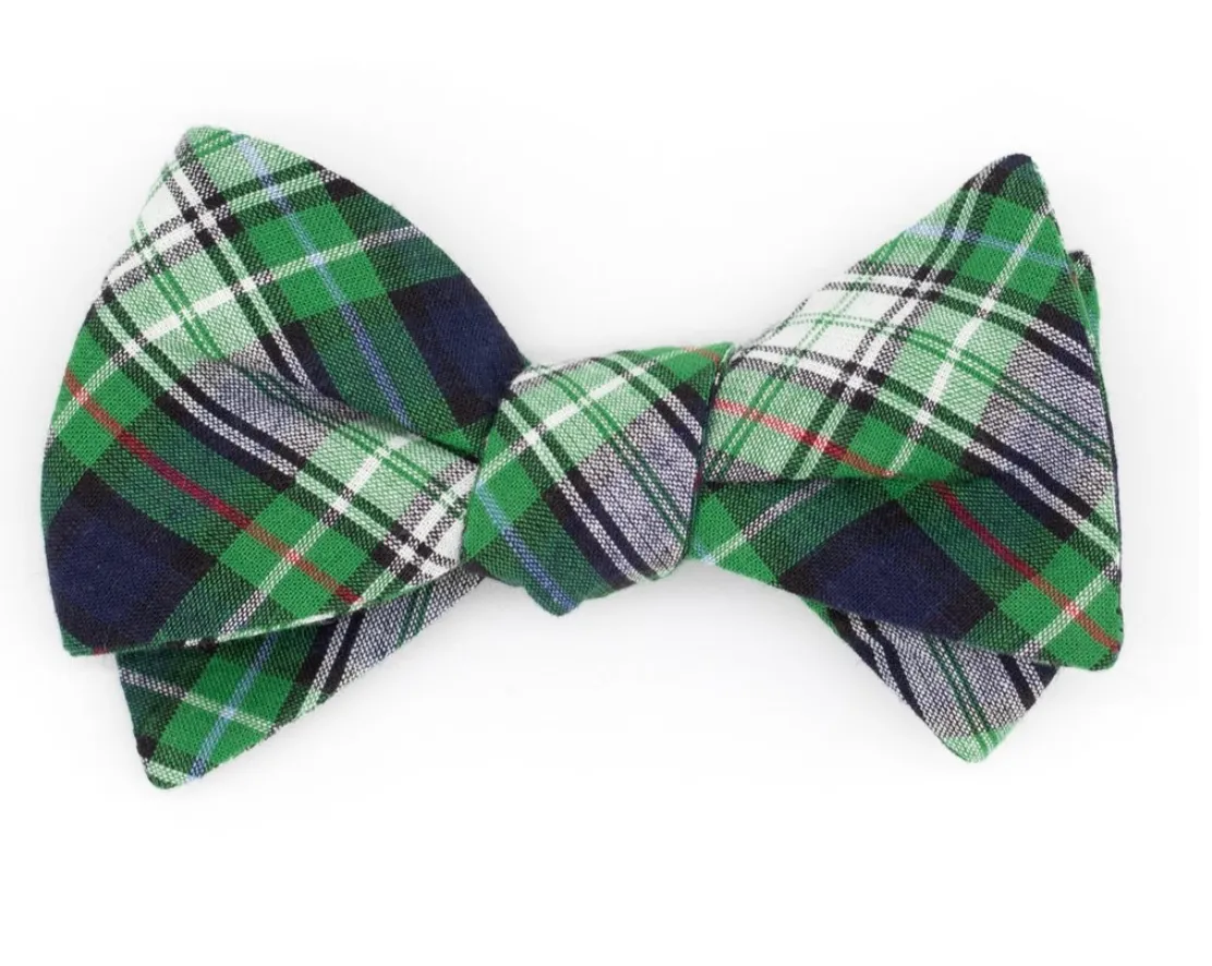 Balsam Plaid Bow Tie