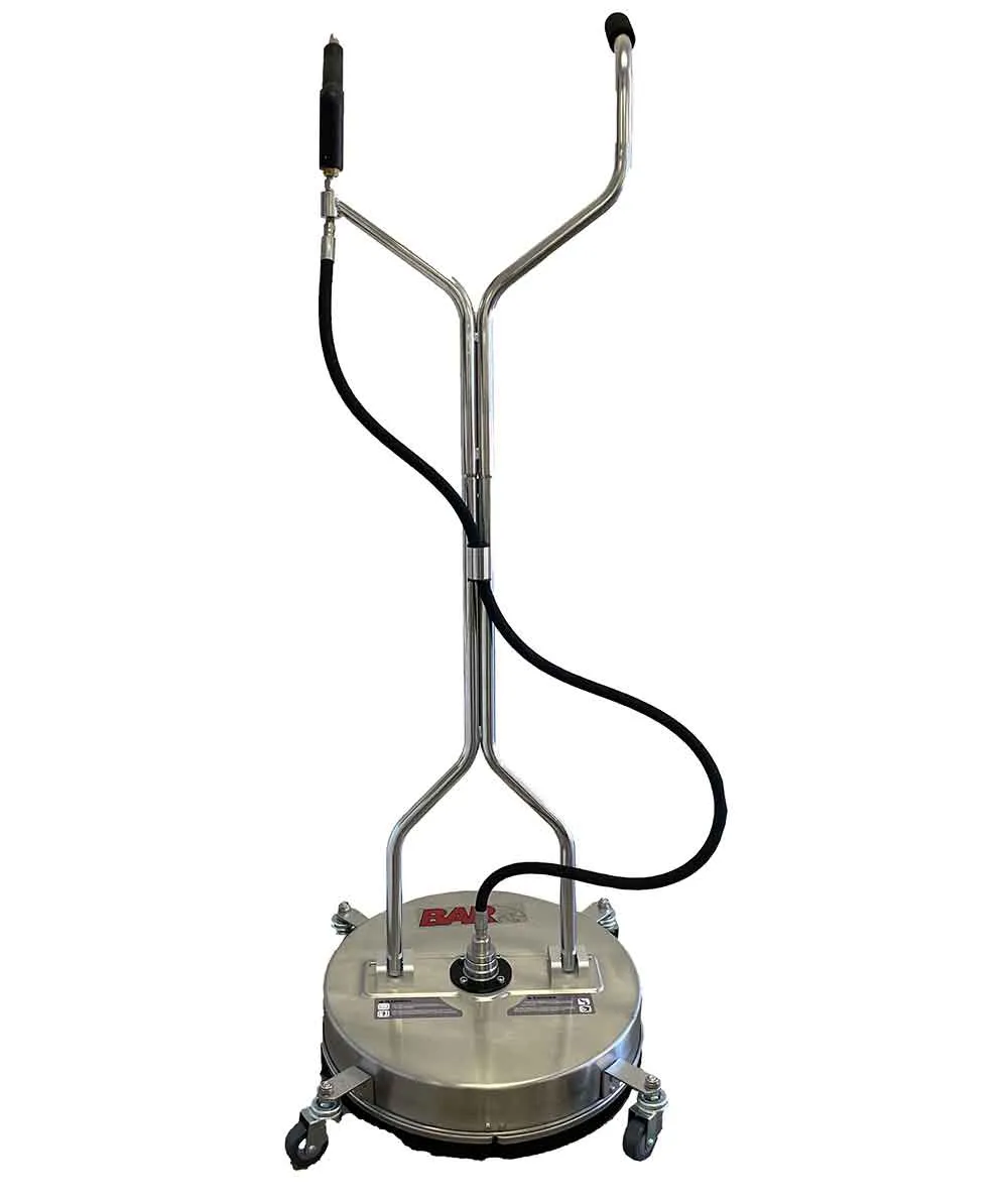 BAR Stainless Steel 21" Surface Cleaner w/ Handle