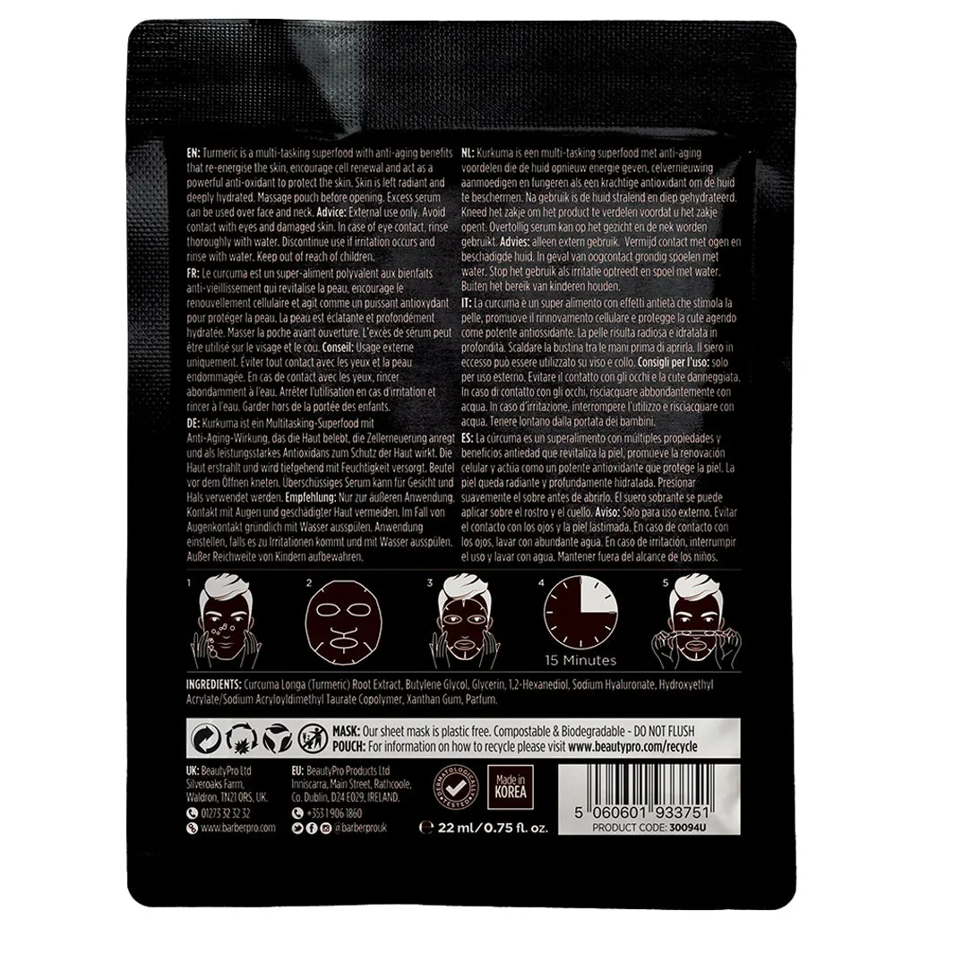 Barber Pro Brightening Face Mask