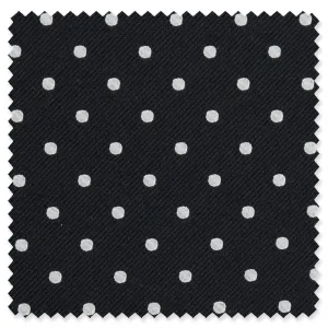 Black Twill Dot