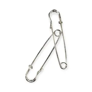 Blanket Pins Nickle 2pc