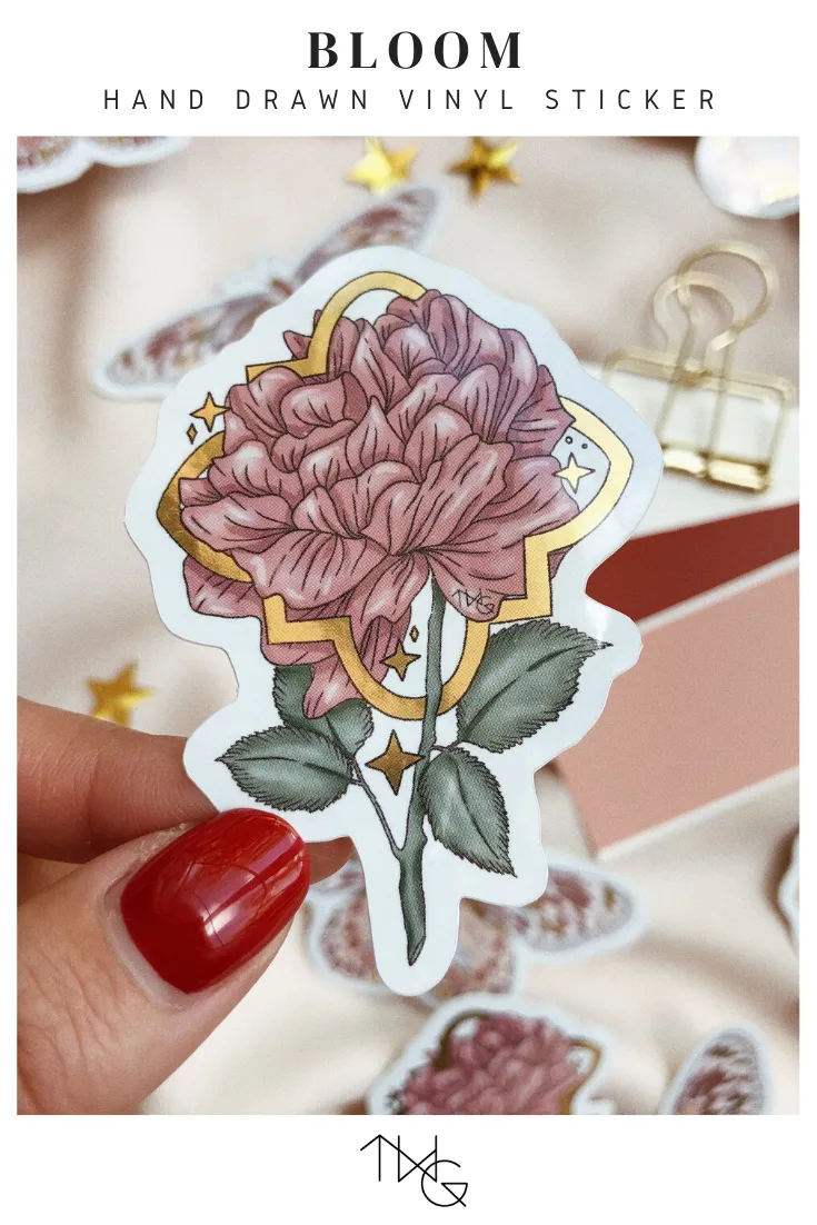 Bloom - Die Cut Sticker