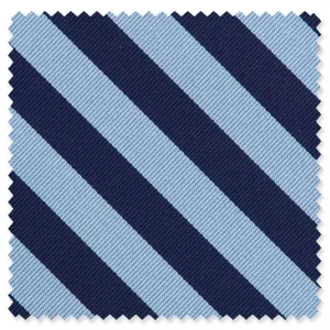 Blue Repp Stripe