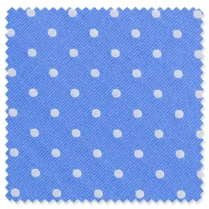 Blue Twill Dot