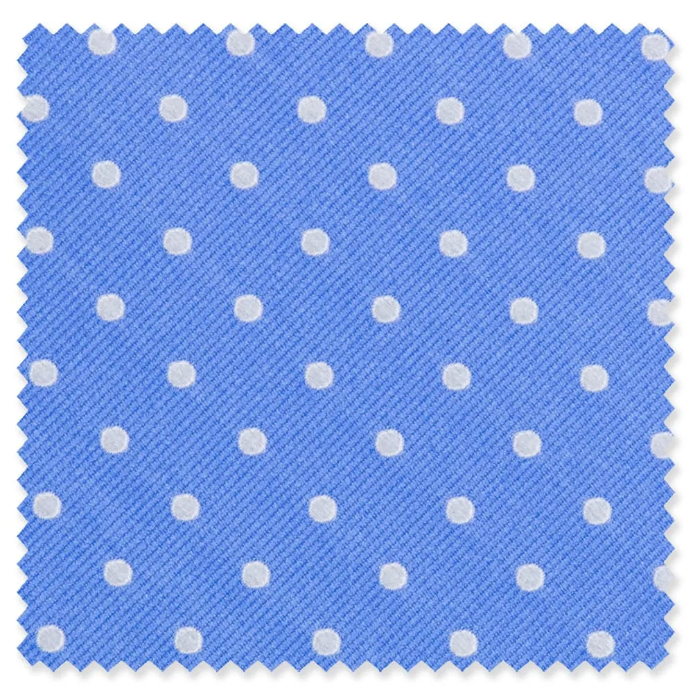 Blue Twill Dot