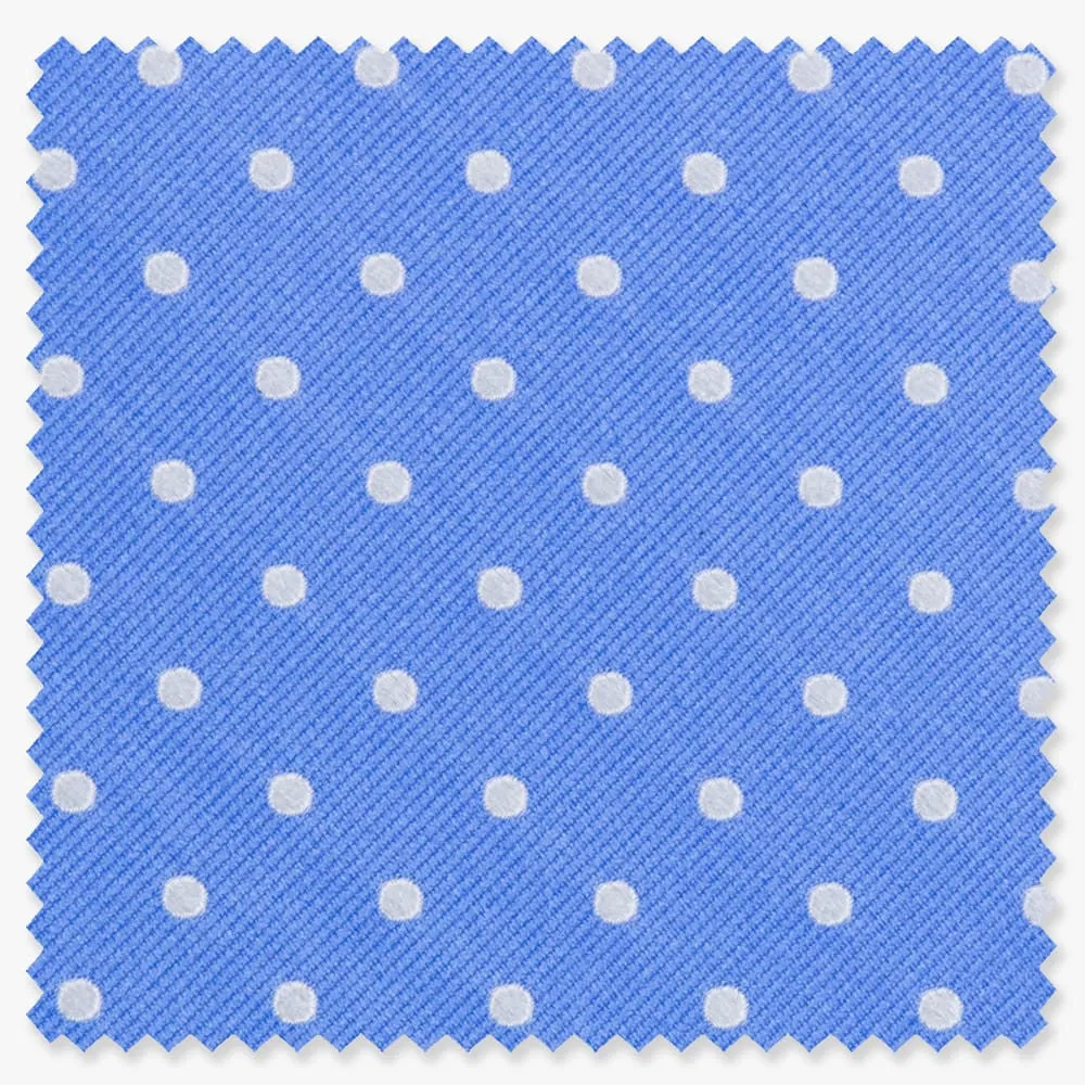 Blue Twill Dot