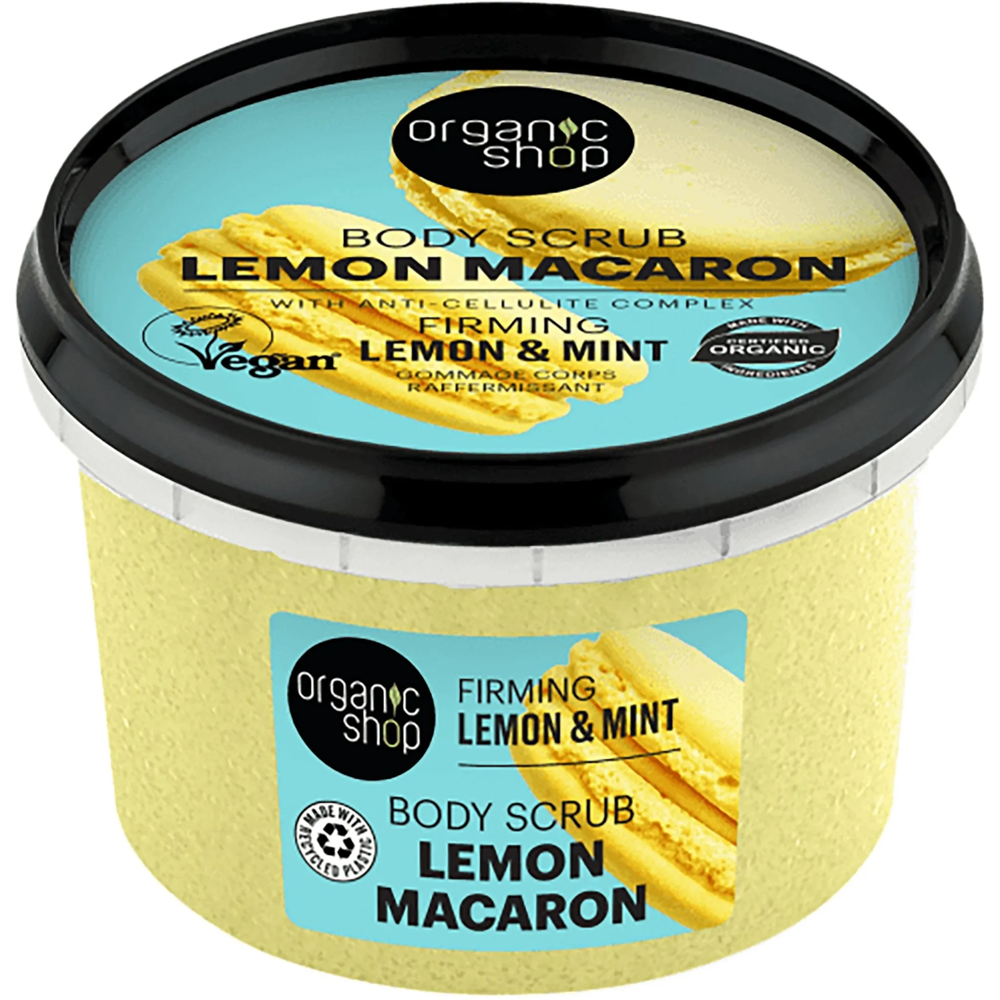 Body Scrub | Firming Lemon Macaron & Mint