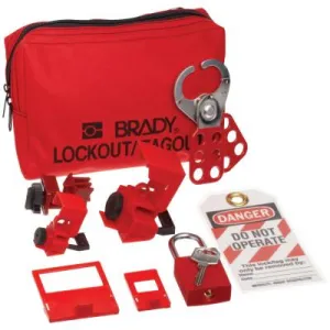 Brady® Breaker Lockouts, Red, 105967
