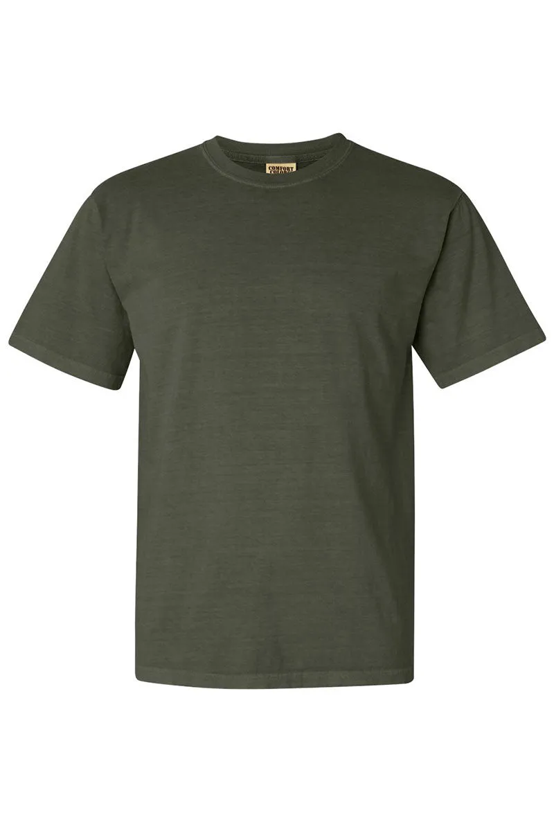 Brown Checkered Coffee Weather Comfort Colors Adult Ring-Spun Cotton Tee