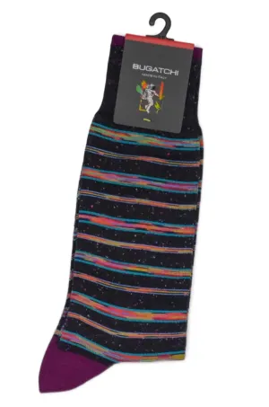 Bugatchi Striped Socks