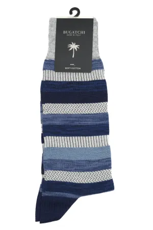 Bugatchi Striped Socks