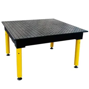 BuildPro™ MAX 4' x 4' Welding Table With Heavy Duty Leg