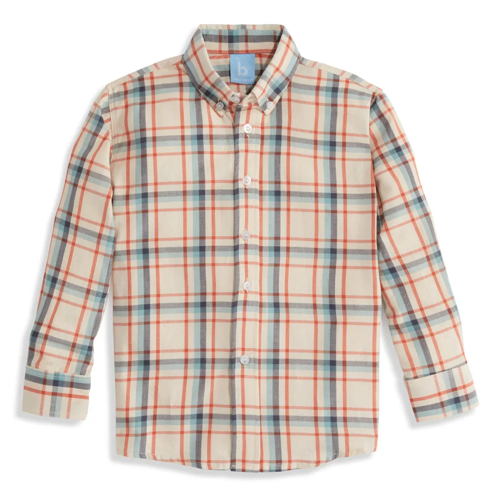 Buttondown Shirt -- Baker Plaid