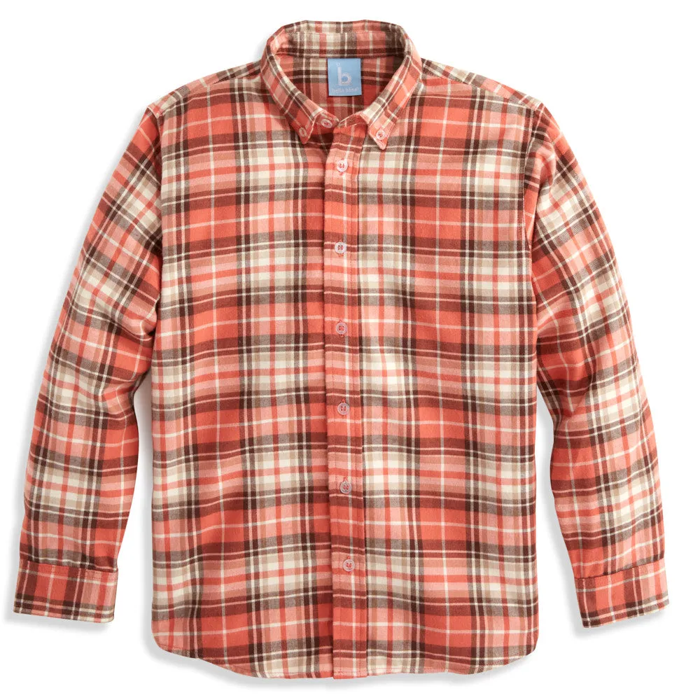 Buttondown Shirt -- Grove Plaid