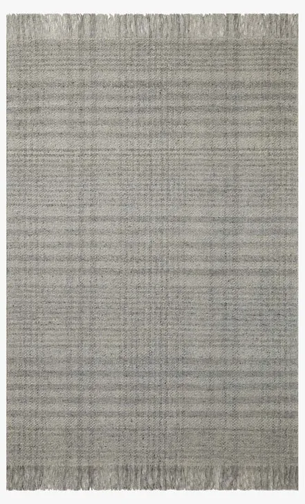 Caleb Rug Magnolia Home by Joanna Gaines - CAL-03 Grey / Dark Grey