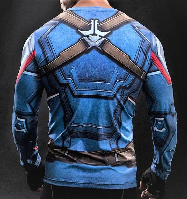 CAPTAIN AMERICA Gym Shirt
