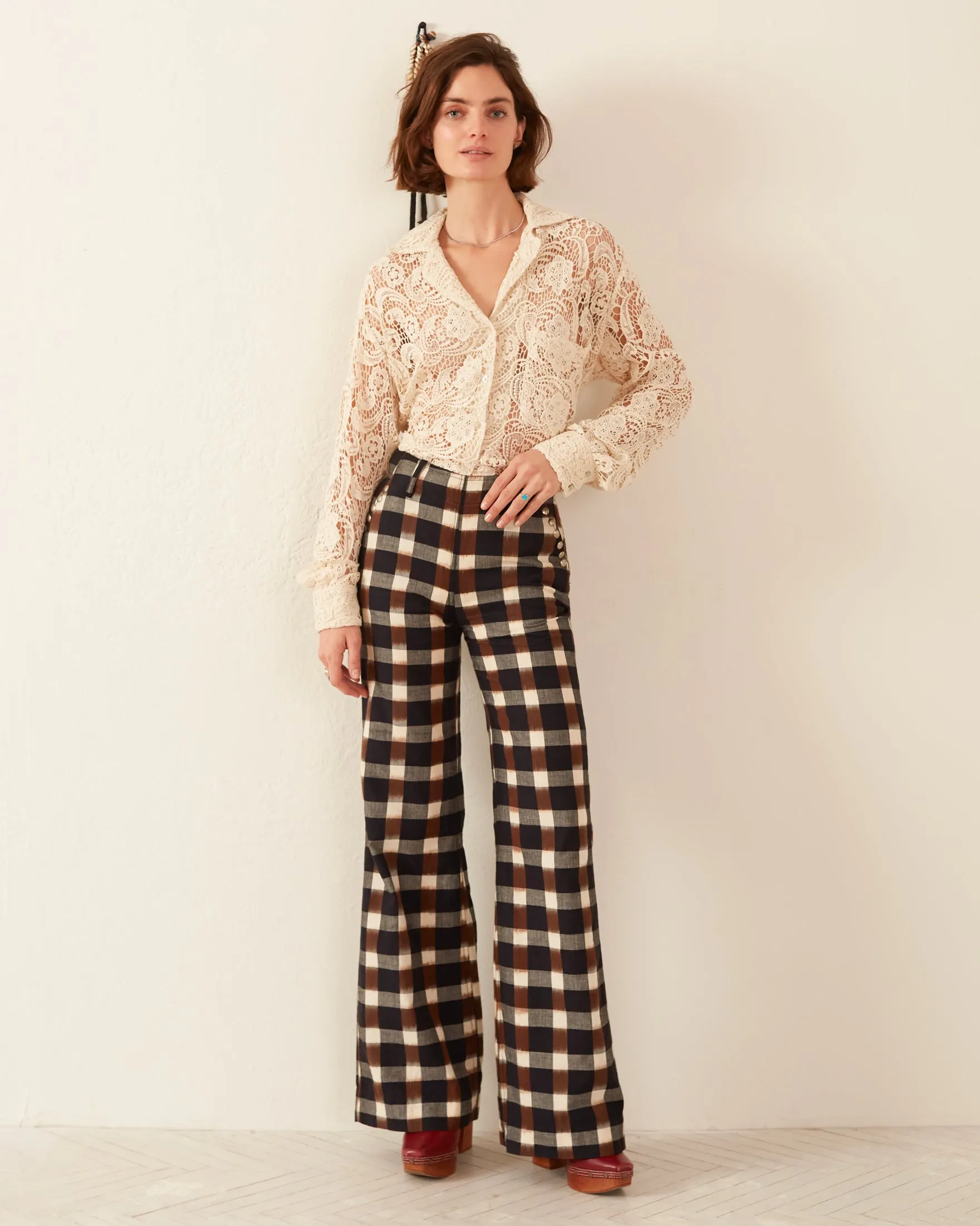 Charlie Plaid Princess Pant