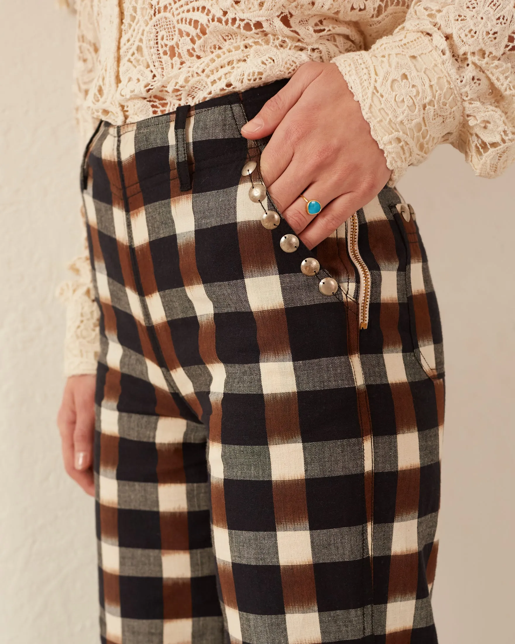 Charlie Plaid Princess Pant