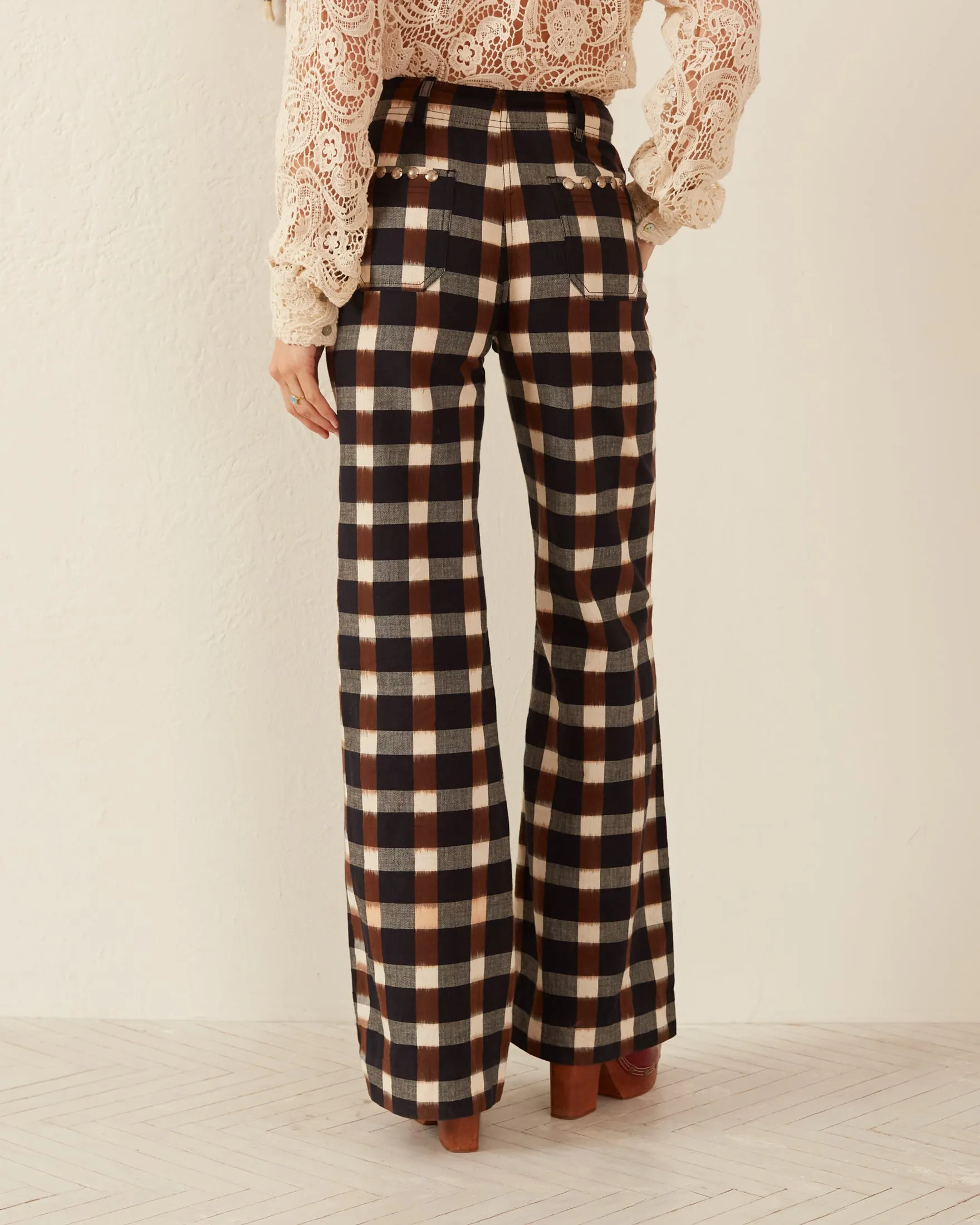 Charlie Plaid Princess Pant