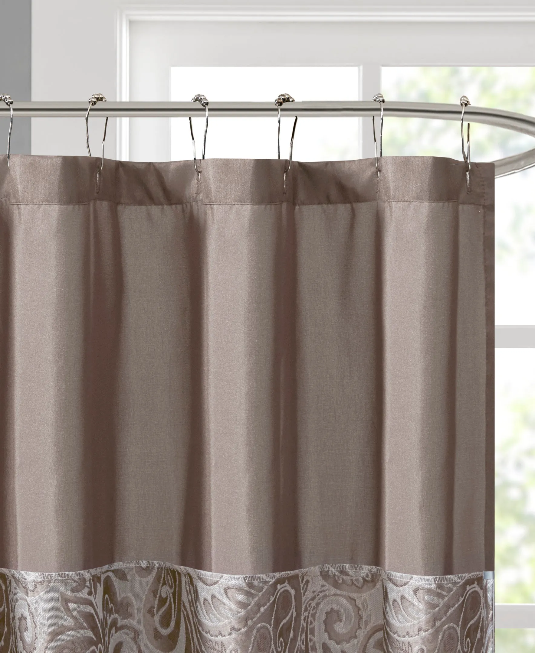 Charlotte Jacquard Shower Curtain
