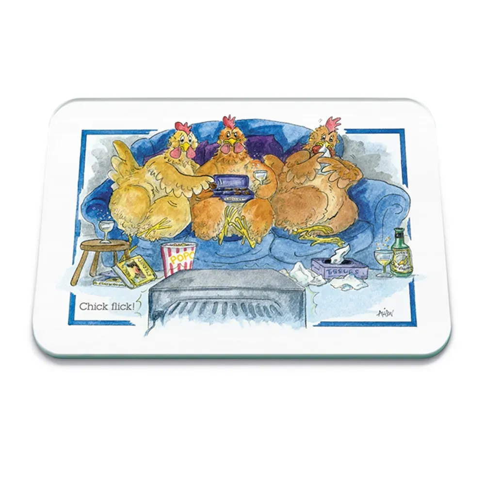 Chick Flick Glass Worktop Protector