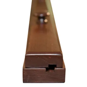 Coffee Maple Wood Quilt Hanger