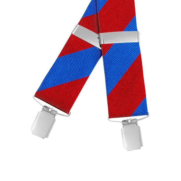 Collegiate Royal and Red - Braces/Suspenders