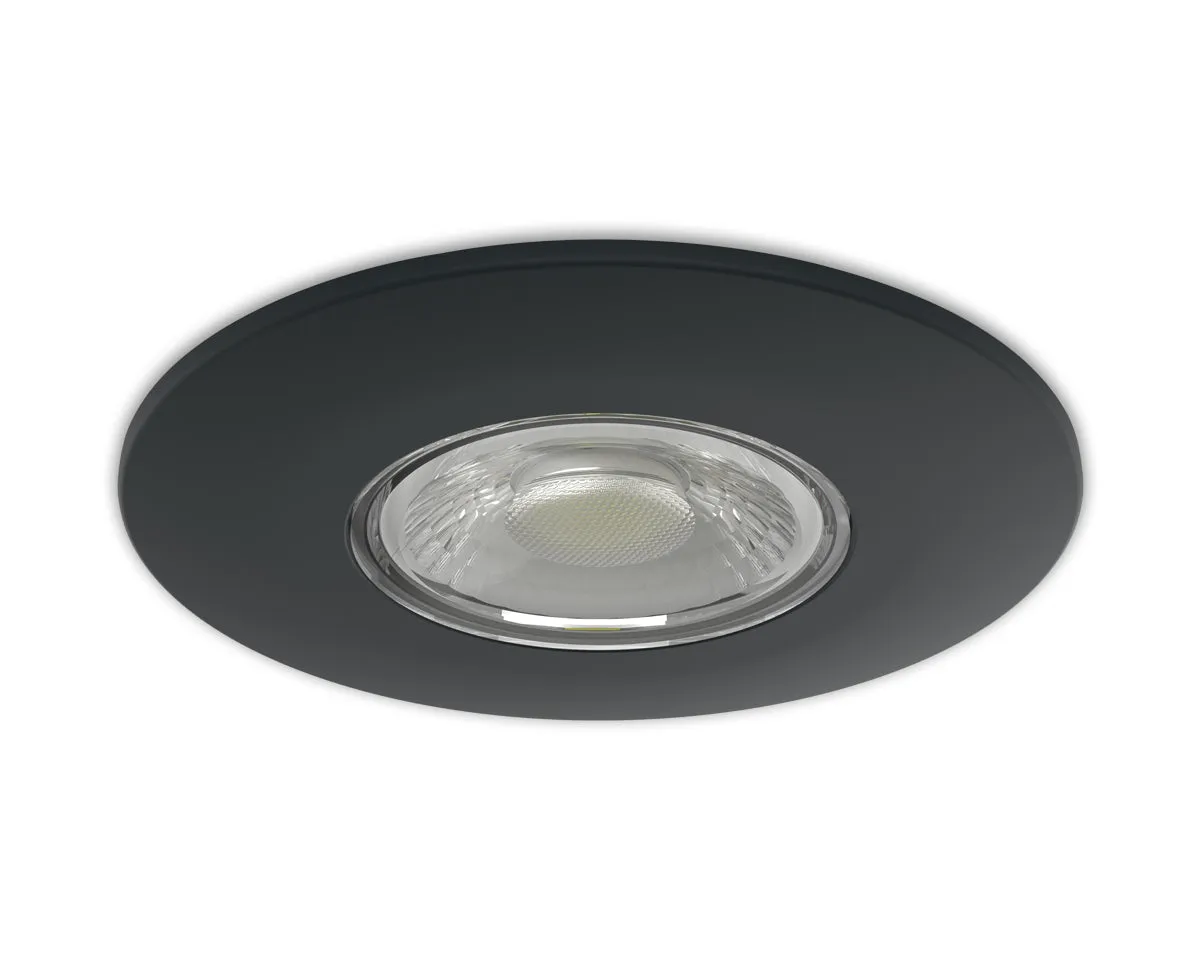 Collingwood H2EXT1A H2 Pro Extreme CSP IP65 5W & Colour Switchable LED Outdoor Soffit Downlight 2200K/2700K/3000K Anthracite Grey