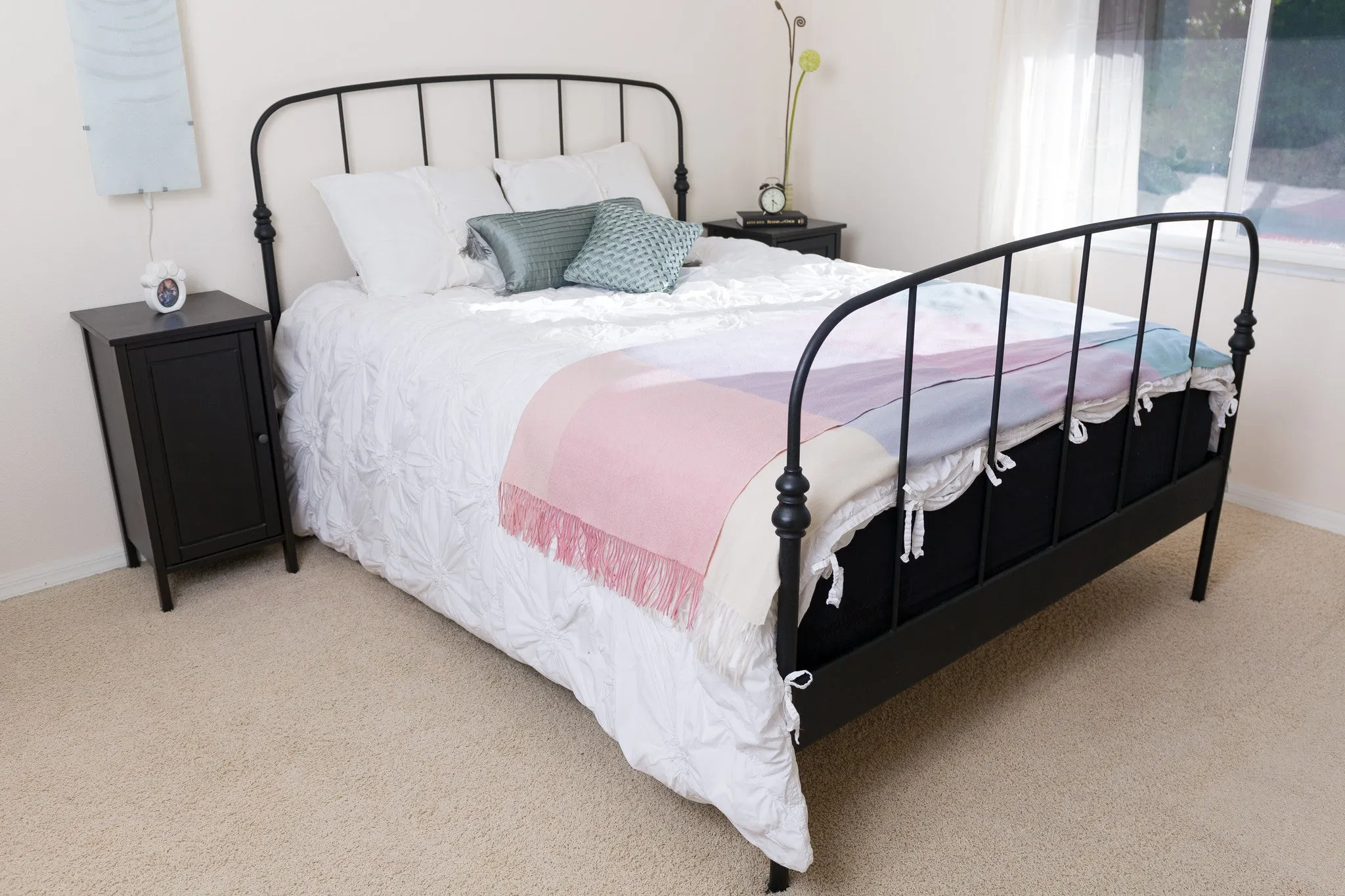Color Block Cashmere Blanket