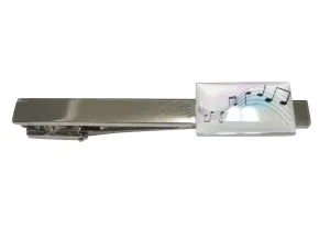 Colorful Music Notes Tie Clip
